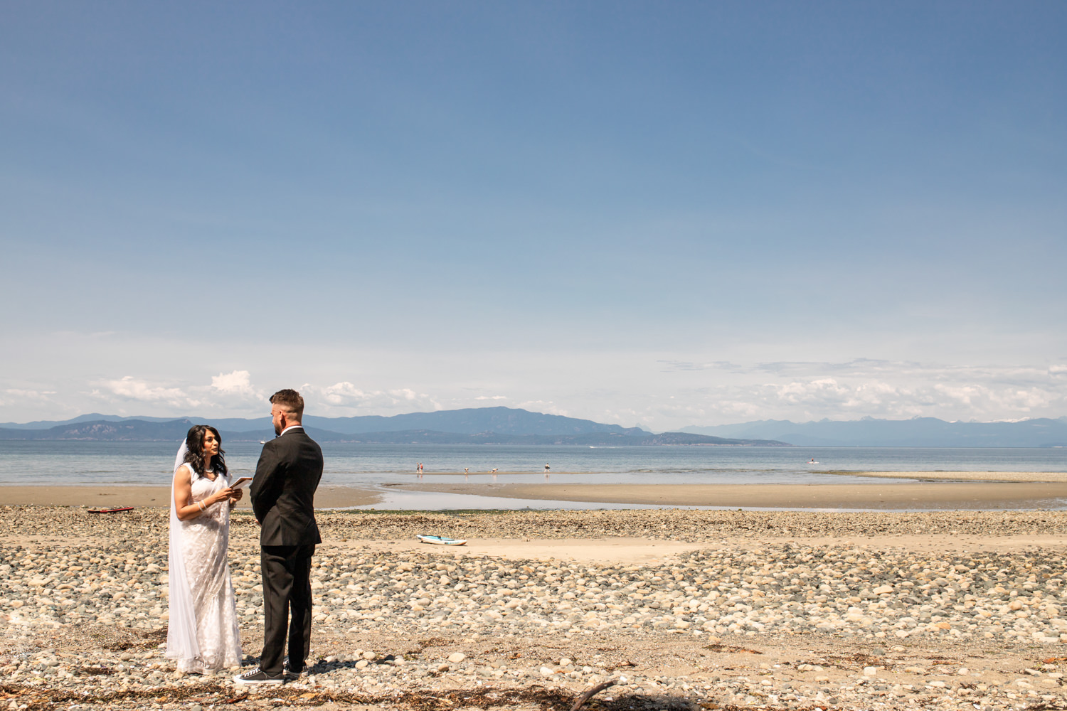 Rathtrevor Beach Provincial Park Wedding, Parksville, BC