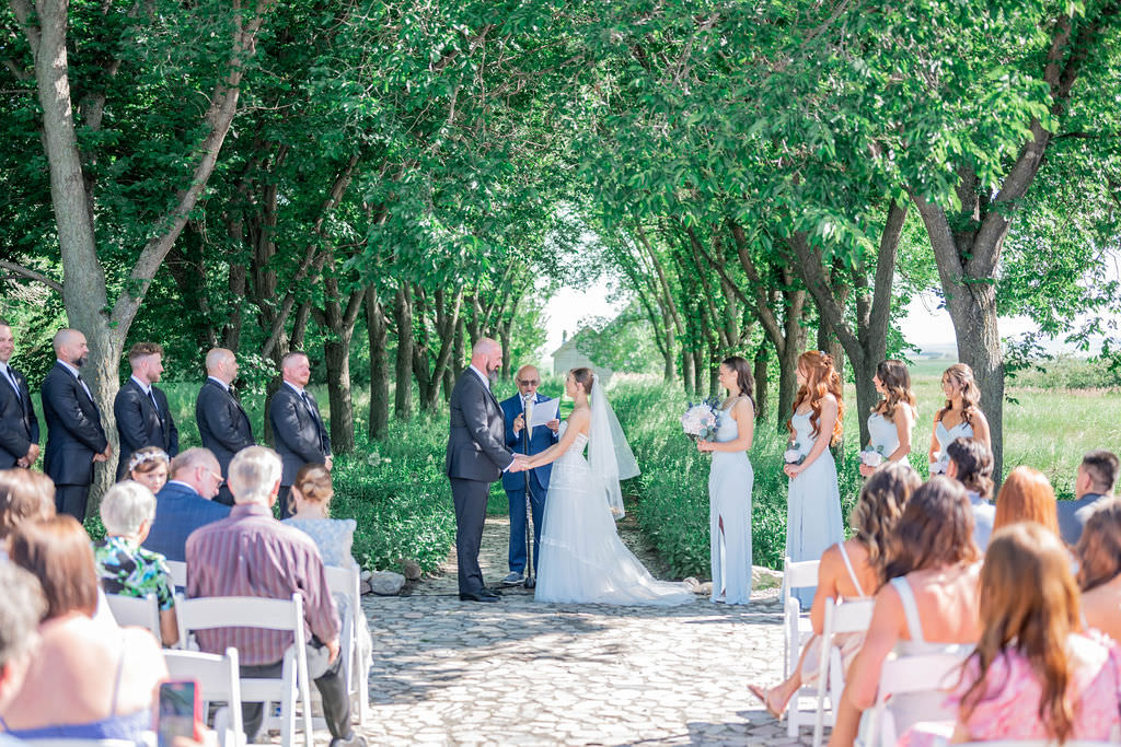 Featured Wedding: Cassandra & Cory’s Elegant Wildflower Wedding at The Coutts Centre