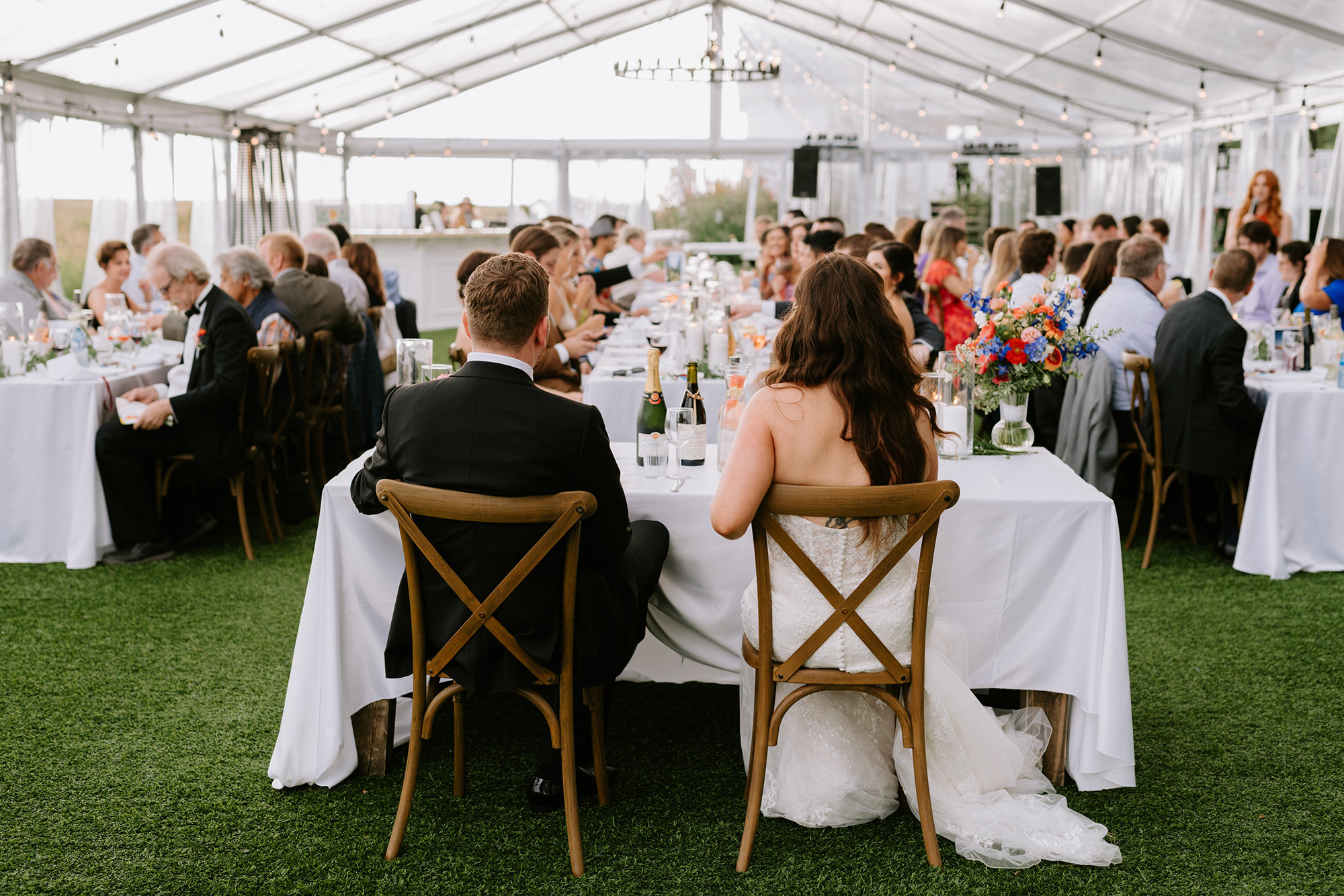 Featured Wedding: A Colourful Summer Wedding at The Gathered in Alberta by Meaghan Baxter