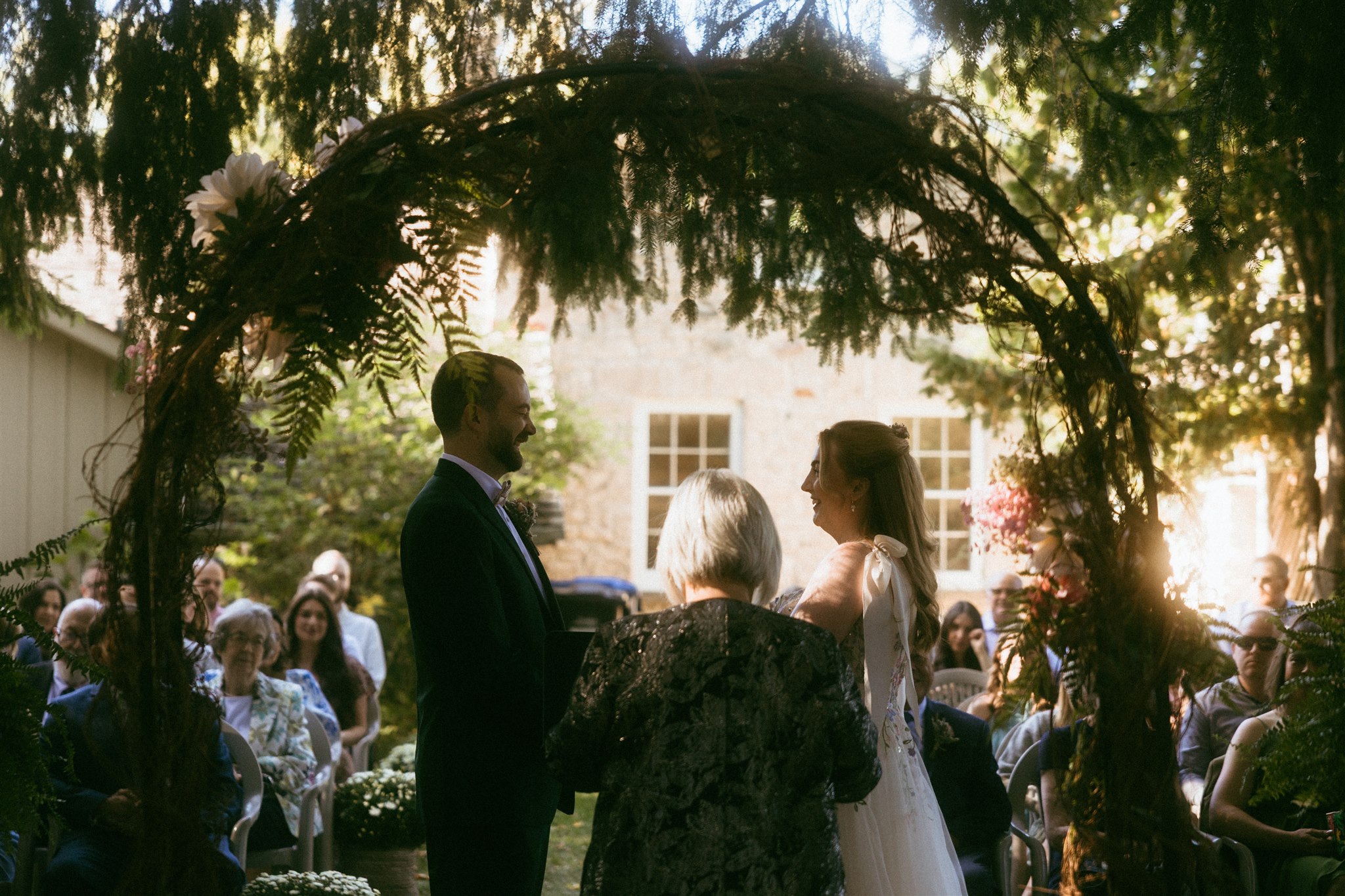 Featured Wedding: A Canoe, a Covered Bridge, and Build-Your-Own Sundaes