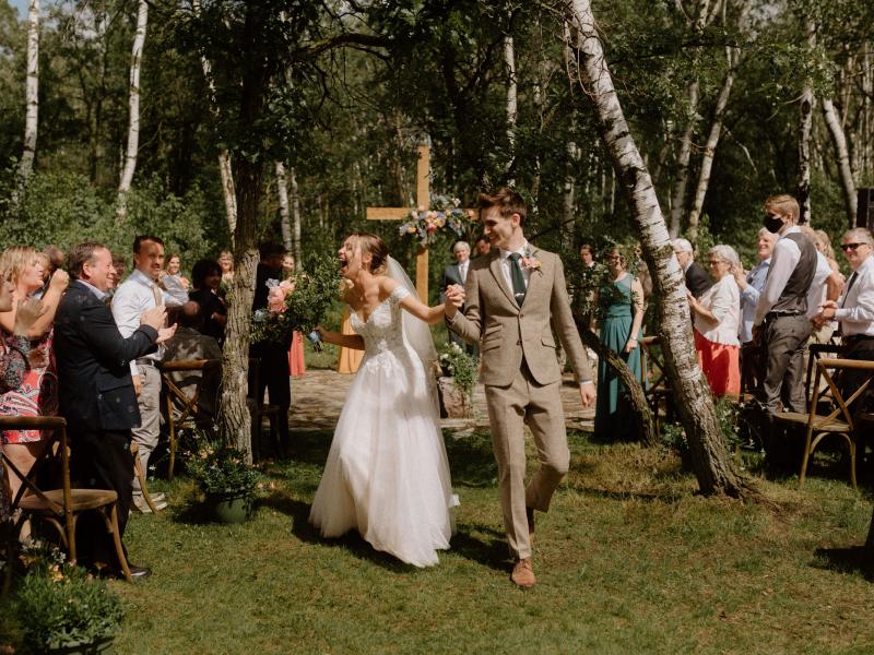 Joyful Aisle Walk