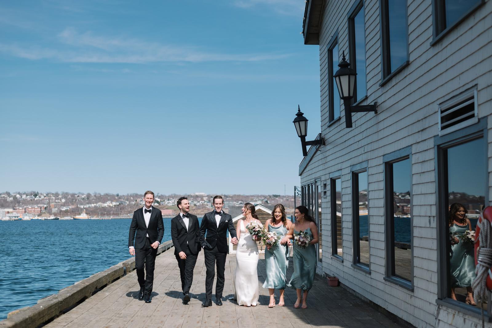 Halifax Waterfront Nova Scotia Wedding Photography