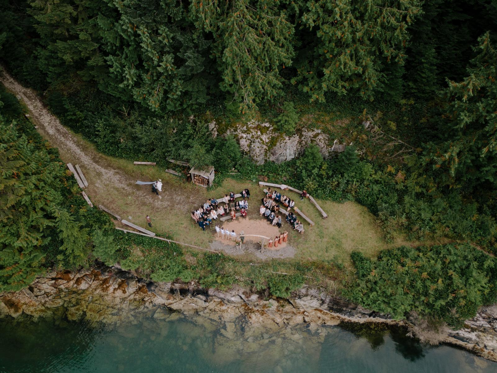 Vancouver Photographer Gambier Island Wedding