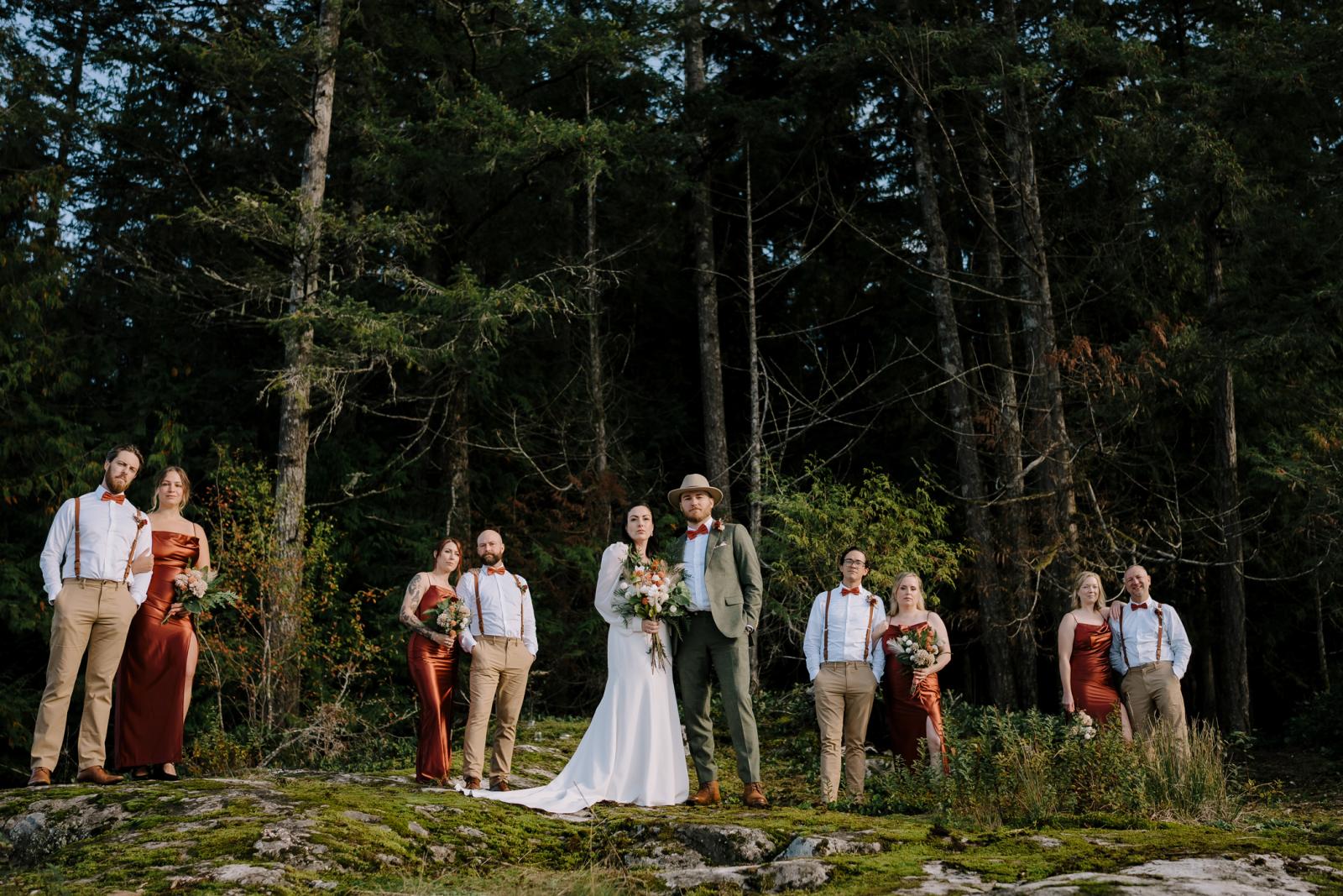 Vancouver Wedding Photographer Gambier Island