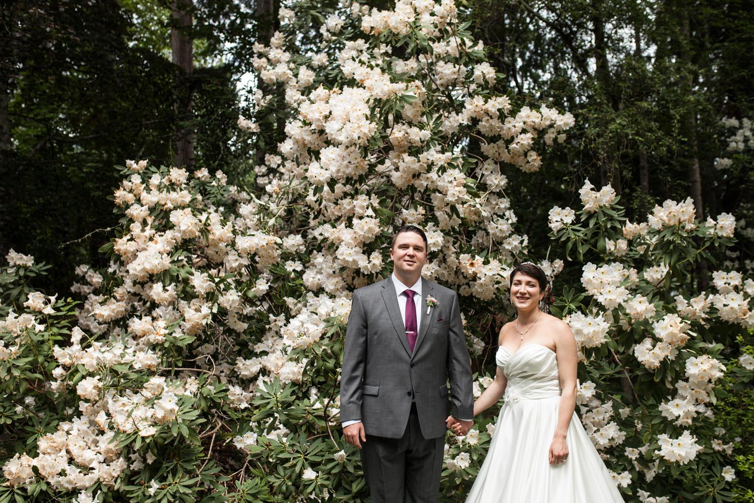 Milner Gardens Wedding Venue, Qualicum Beach, BC