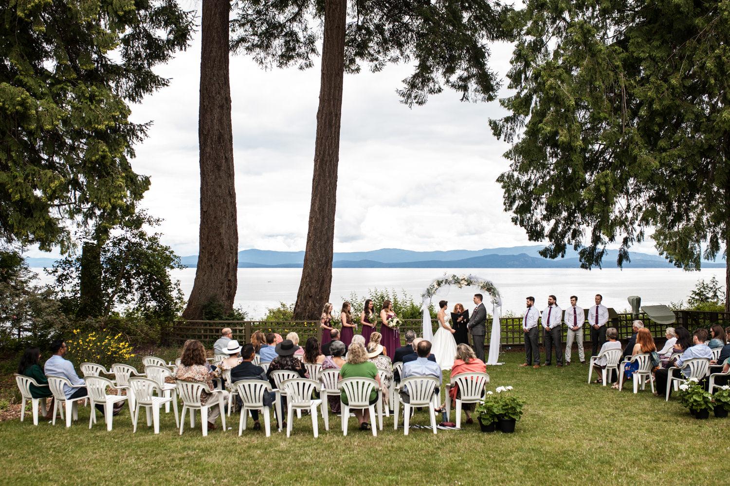 Milner Gardens Wedding Venue, Qualicum Beach, BC