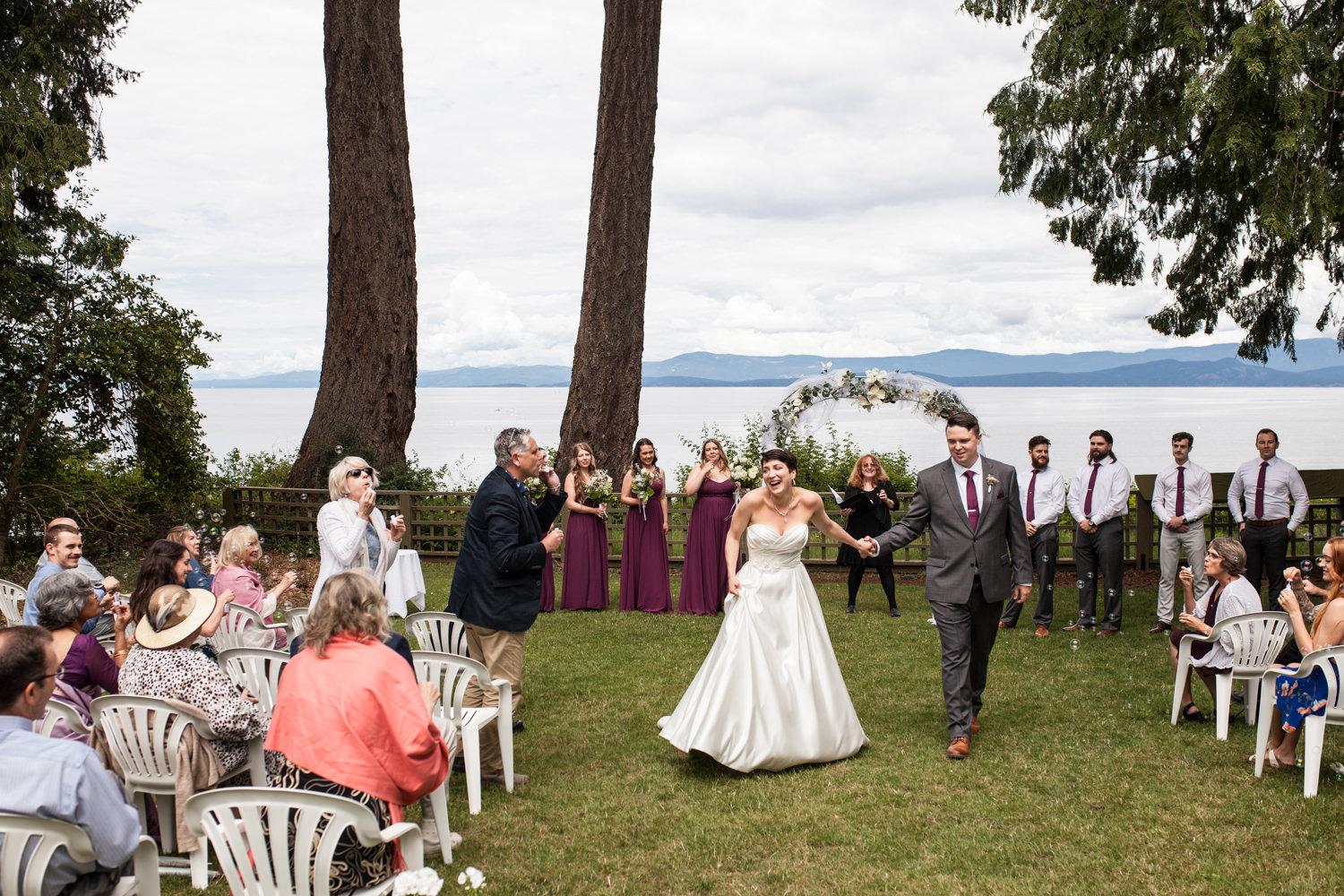 Milner Gardens Wedding Venue, Qualicum Beach, BC