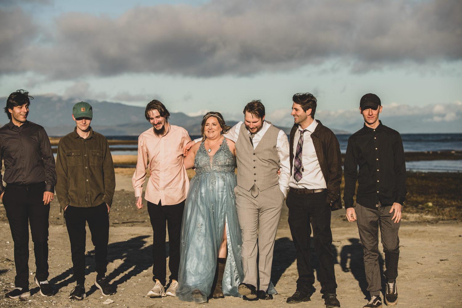 Rathtrevor Beach Provincial Park Wedding, Parksville, BC