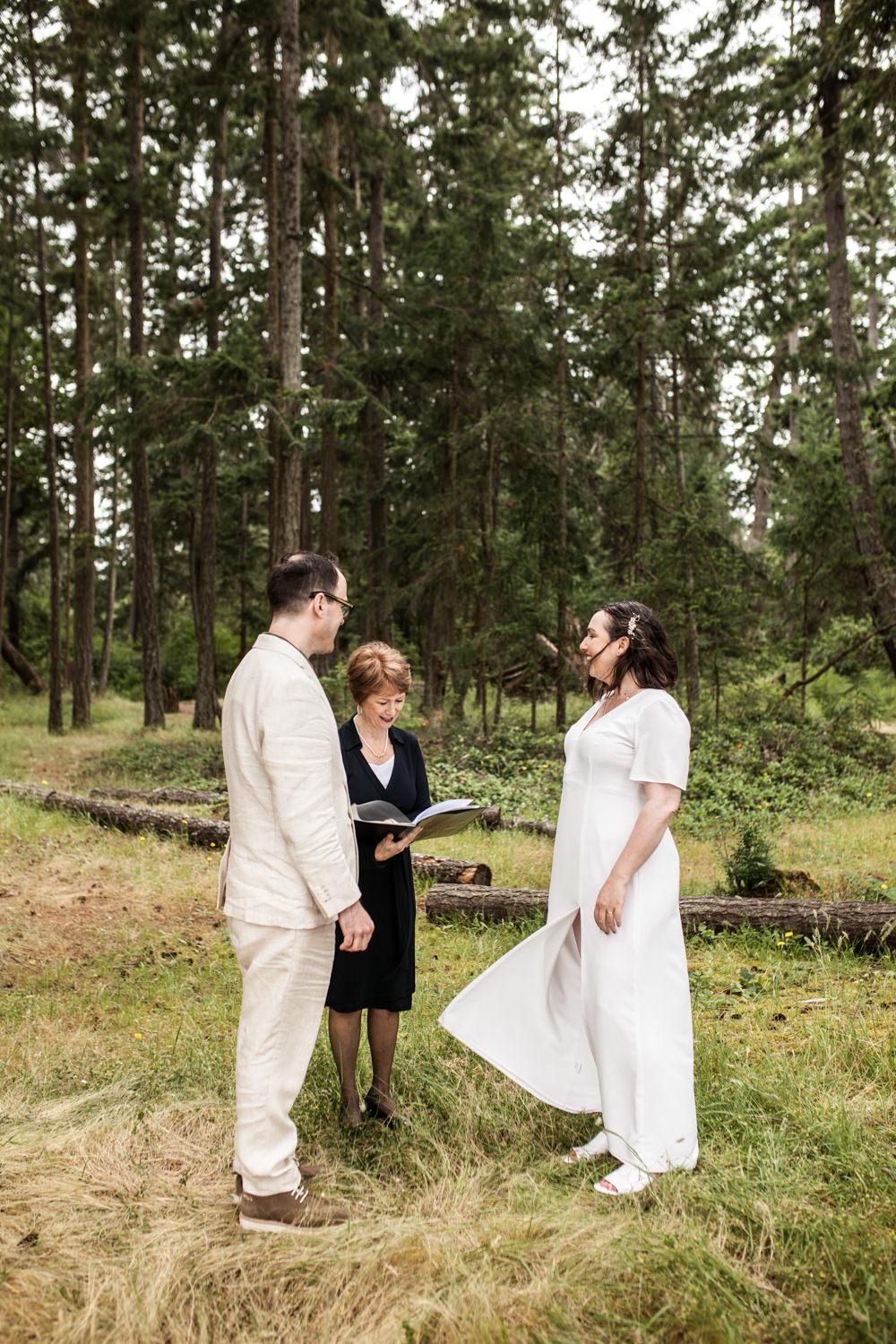 Rathtrevor Beach Provincial Park Wedding, Parksville, BC