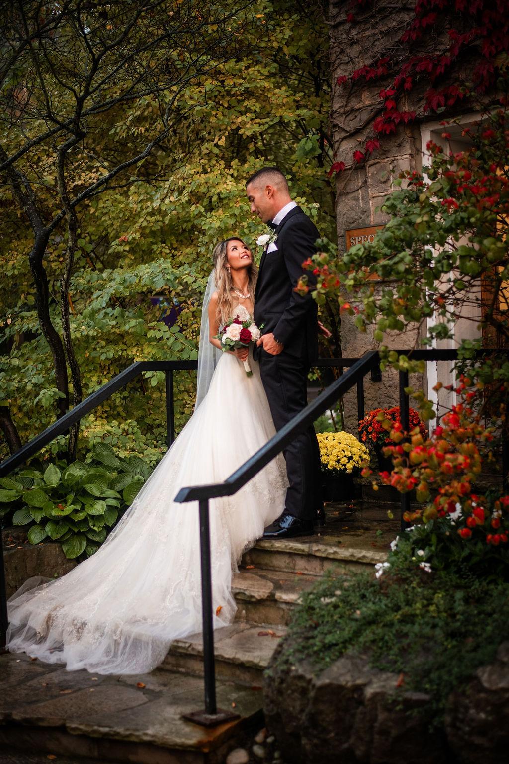 Featured Wedding: Jessica Bauman, Intimate Ancaster Mill Wedding