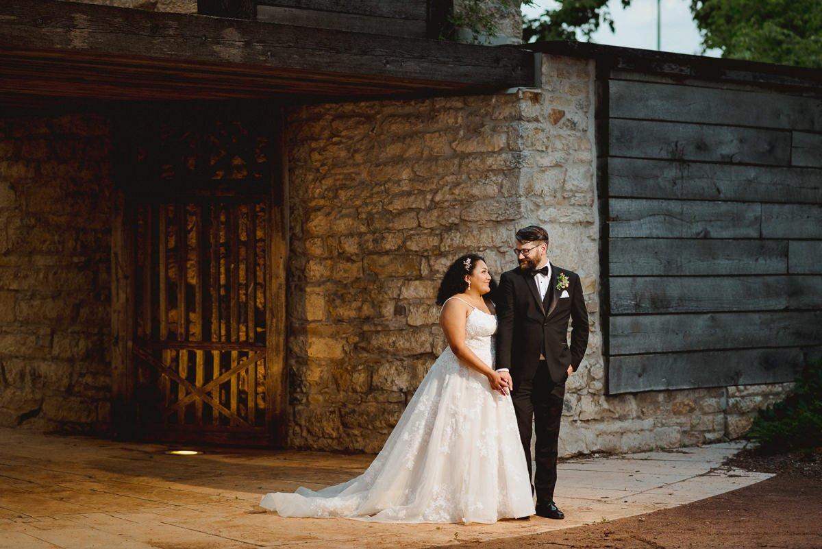 Manitoba Club Wedding, Black & Gold Photography