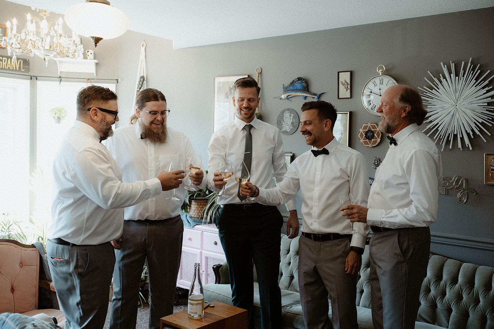 Amanda & Andrew at Linden Gardens, Kaleden BC - Kayla Bowie Creative