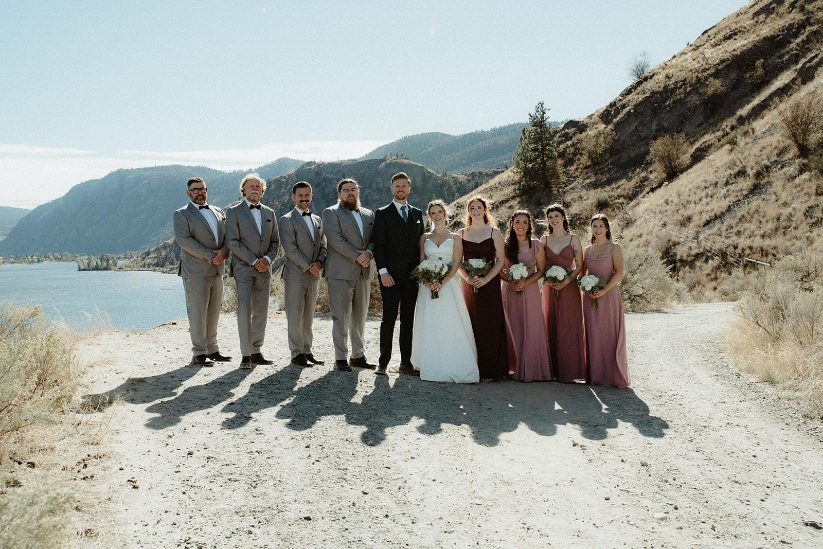 Amanda & Andrew at Linden Gardens, Kaleden BC - Kayla Bowie Creative