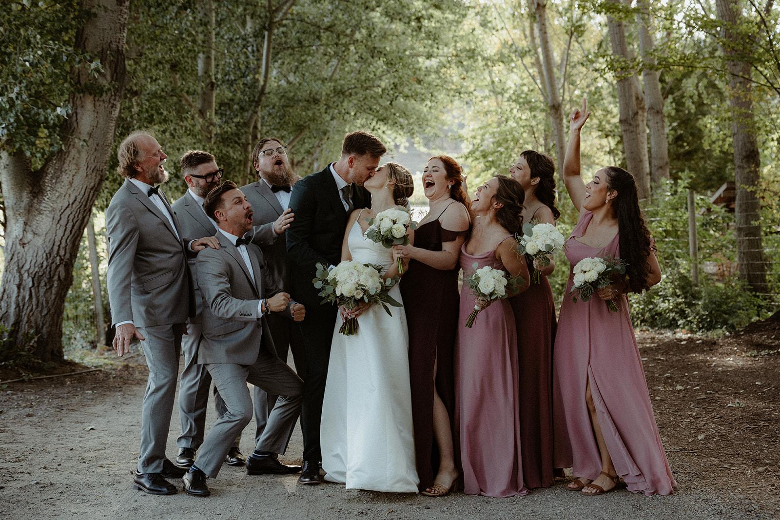 Amanda & Andrew at Linden Gardens, Kaleden BC - Kayla Bowie Creative