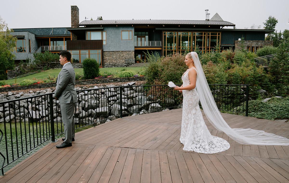 Featured Wedding: Madi & Dillon’s Elegant Fall Wedding at Azuridge Estate Hotel - Meaghan Baxter
