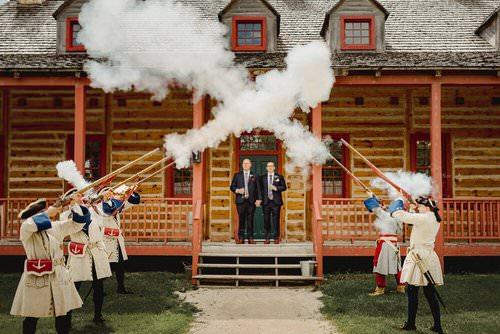 Fort Gibraltar Wedding Venue, Winnipeg