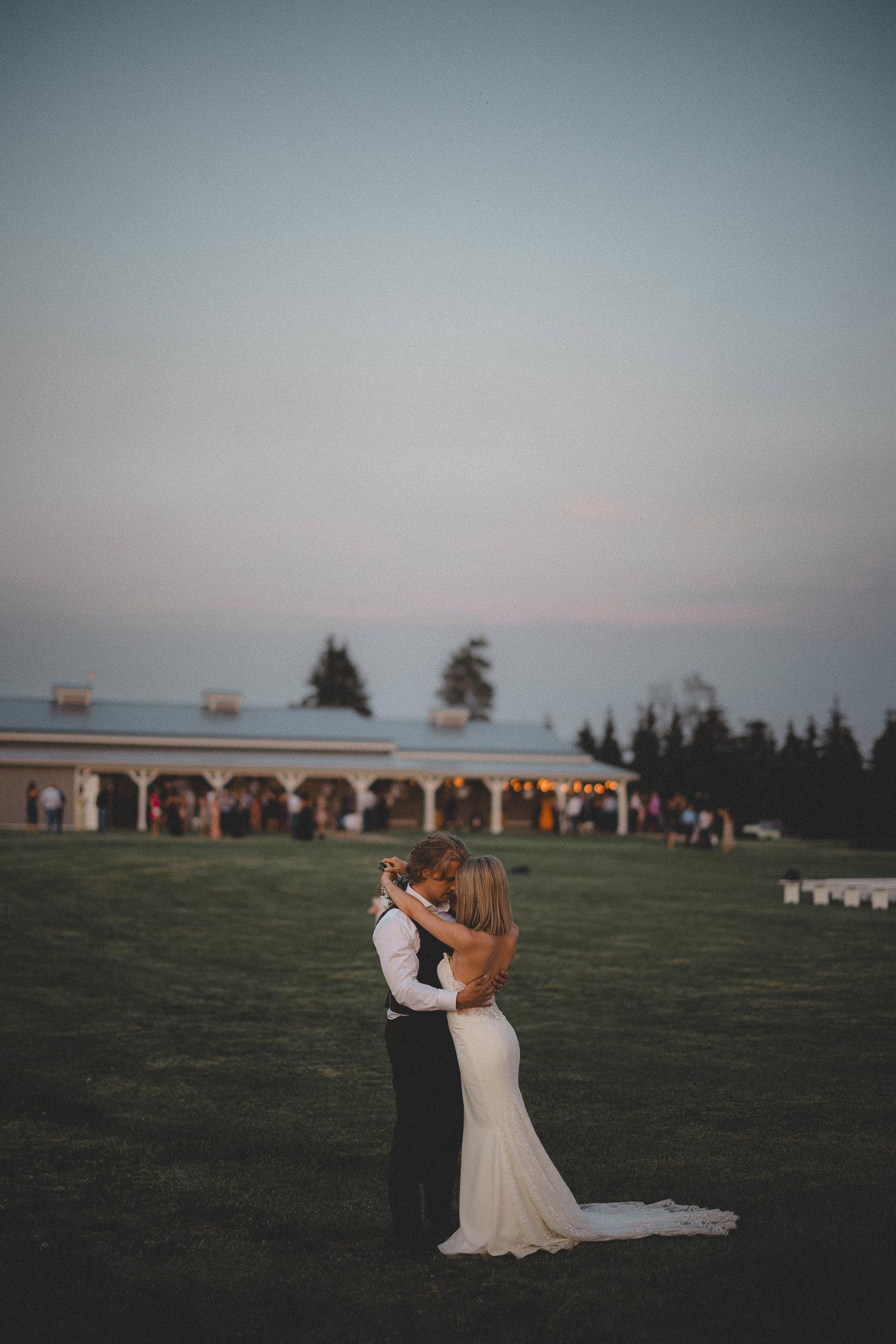 Wedding at Diamond in the Rough, Alberta