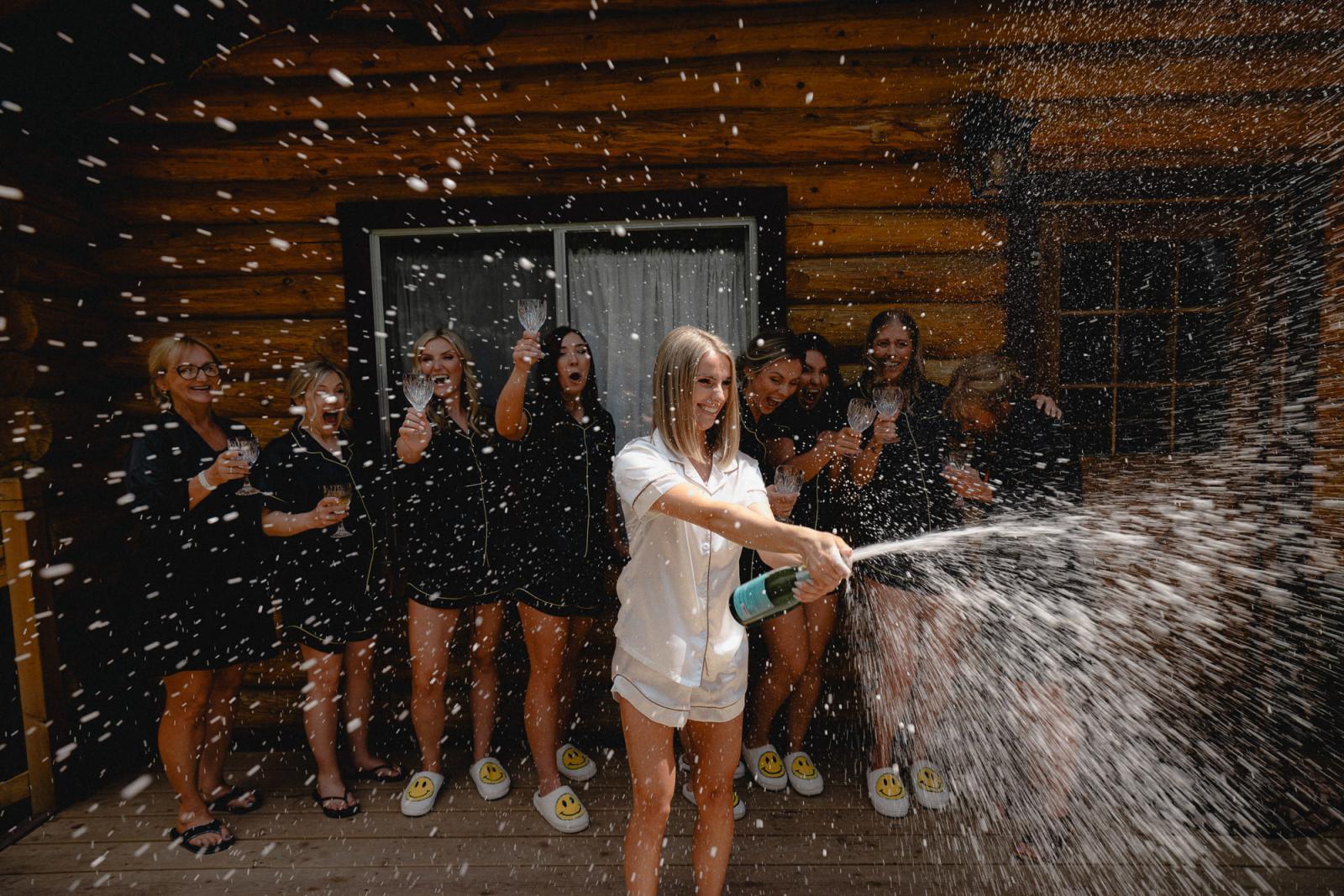 Wedding at Diamond in the Rough, Alberta