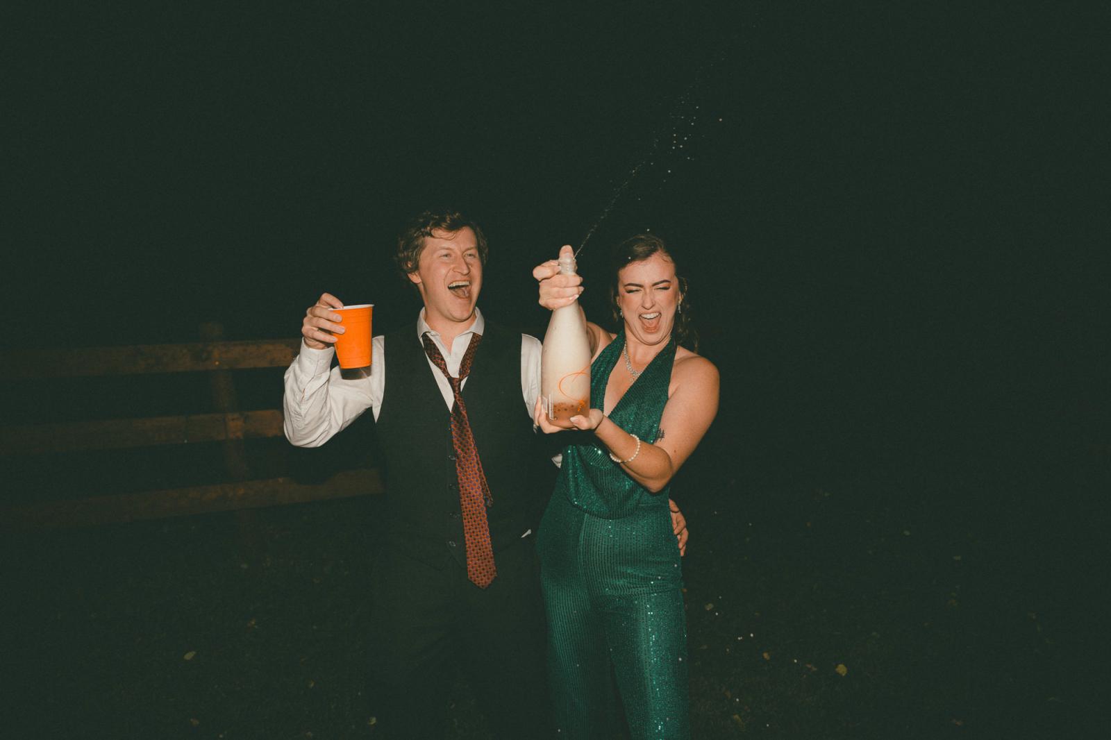 Wedding at Diamond in the Rough, Alberta