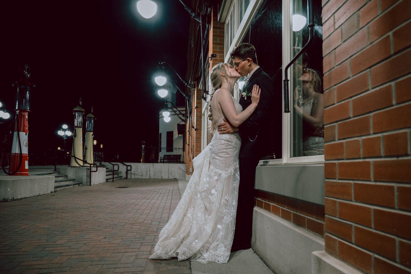 Couple Photos at Heritage Park, Calgary