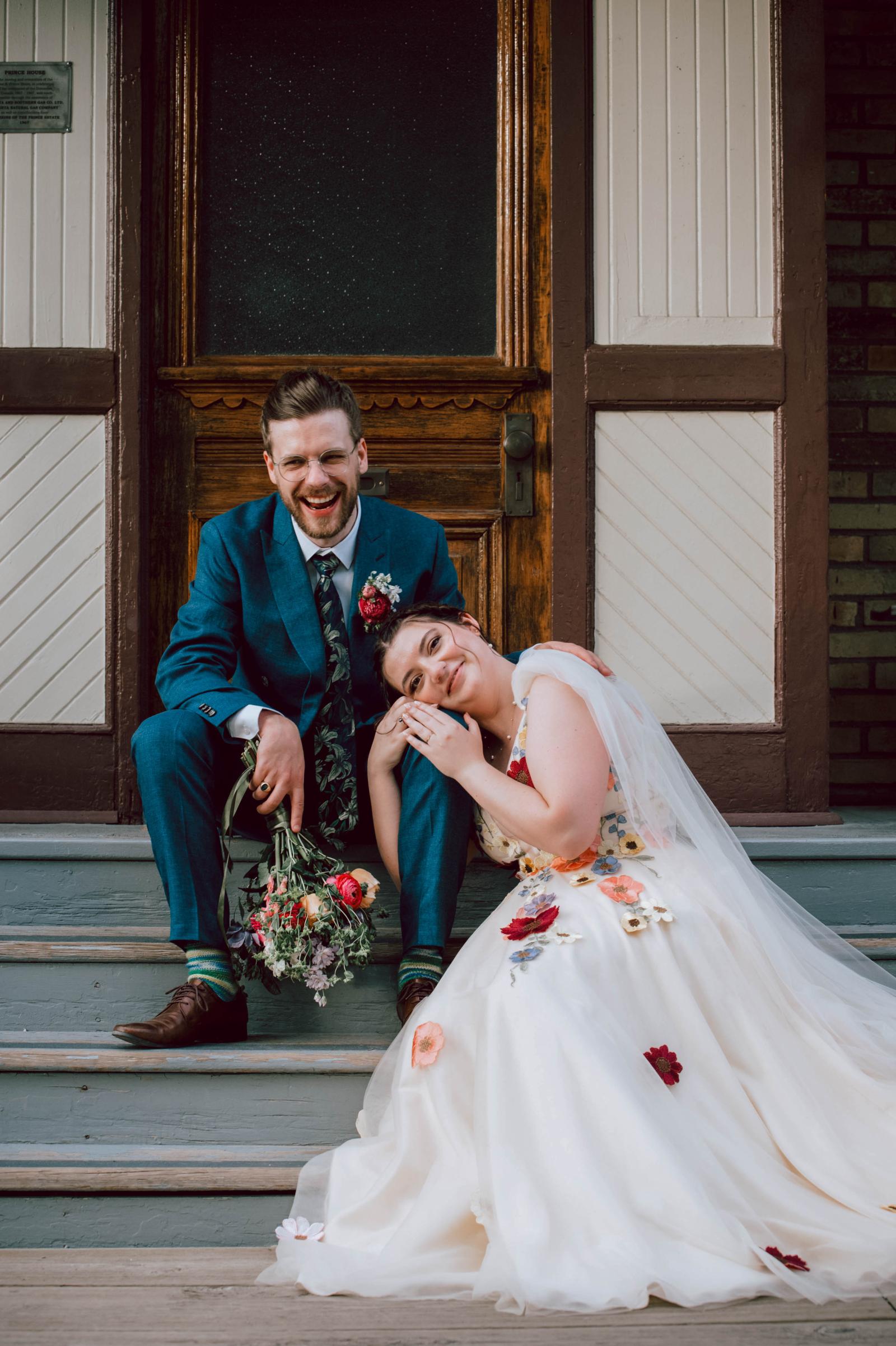 Wedding at Heritage Park, Calgary