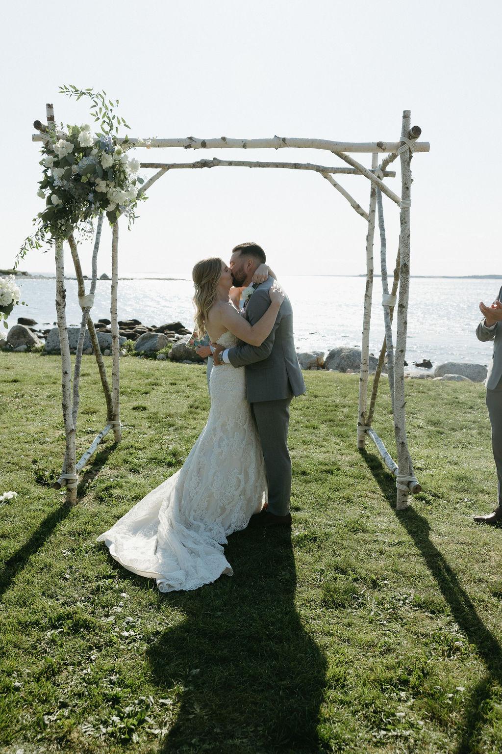 Wedding ceremony at Oceanstone Resort
