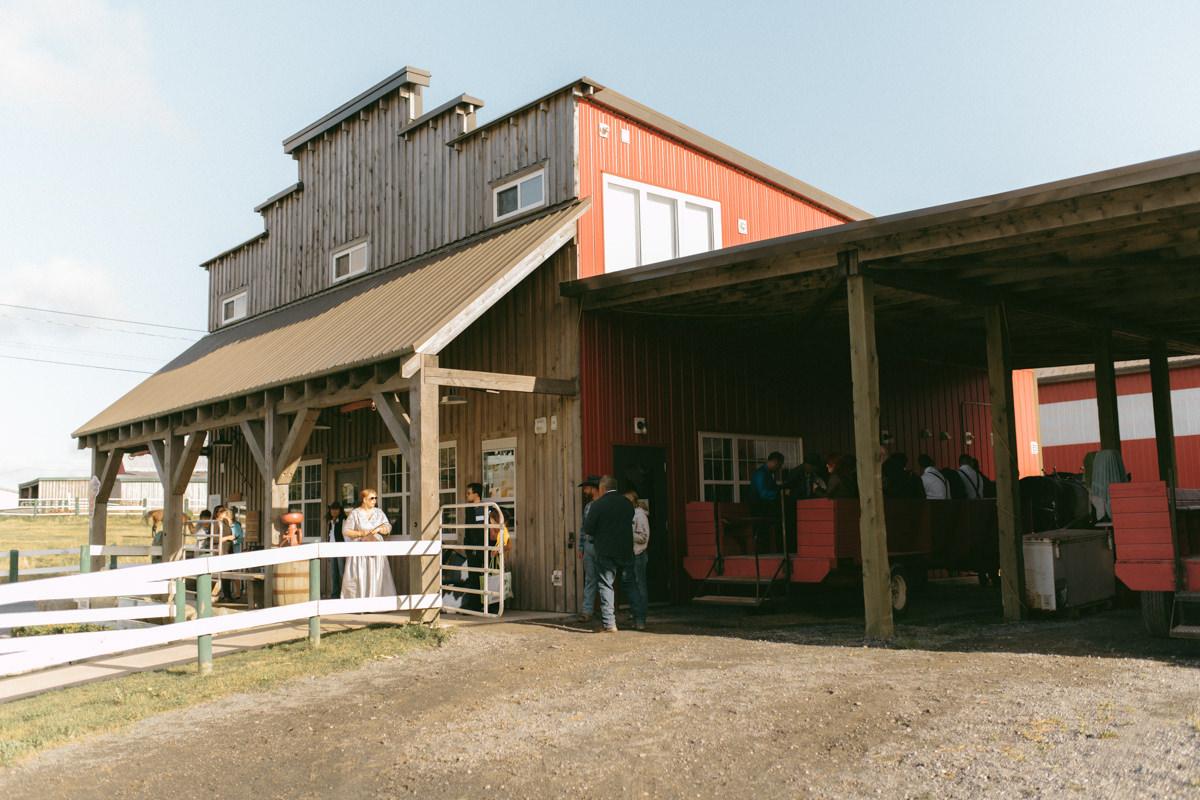 Guest wander the grounds at Hatfield Farm – Hammonds Plains