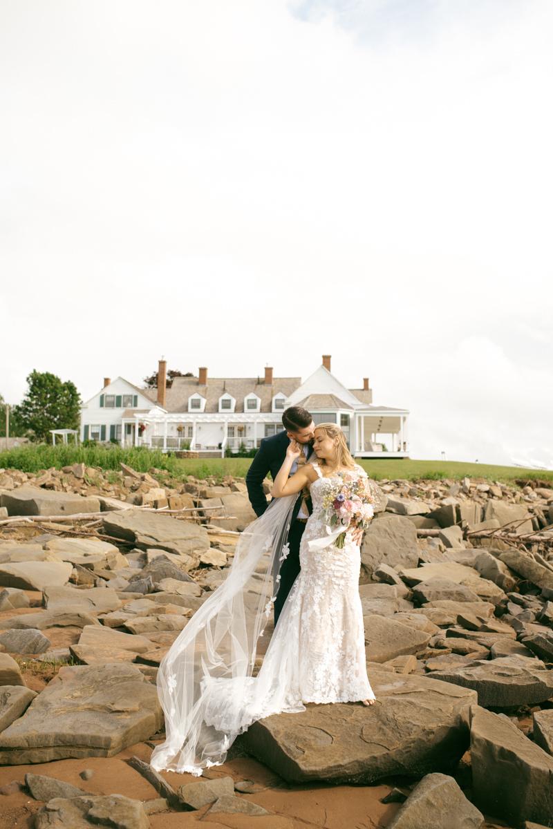 Wedding at Thinkers Lodge, Pugwash, Nova scotia