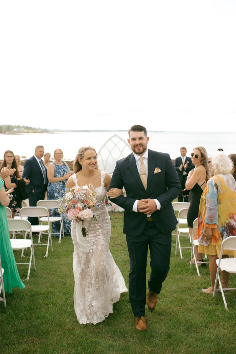 Wedding at Thinkers Lodge, Pugwash, NS