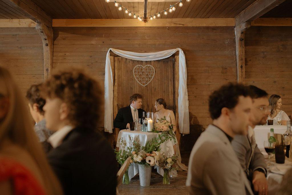 Wedding reception at Wolfville Farmers' Market