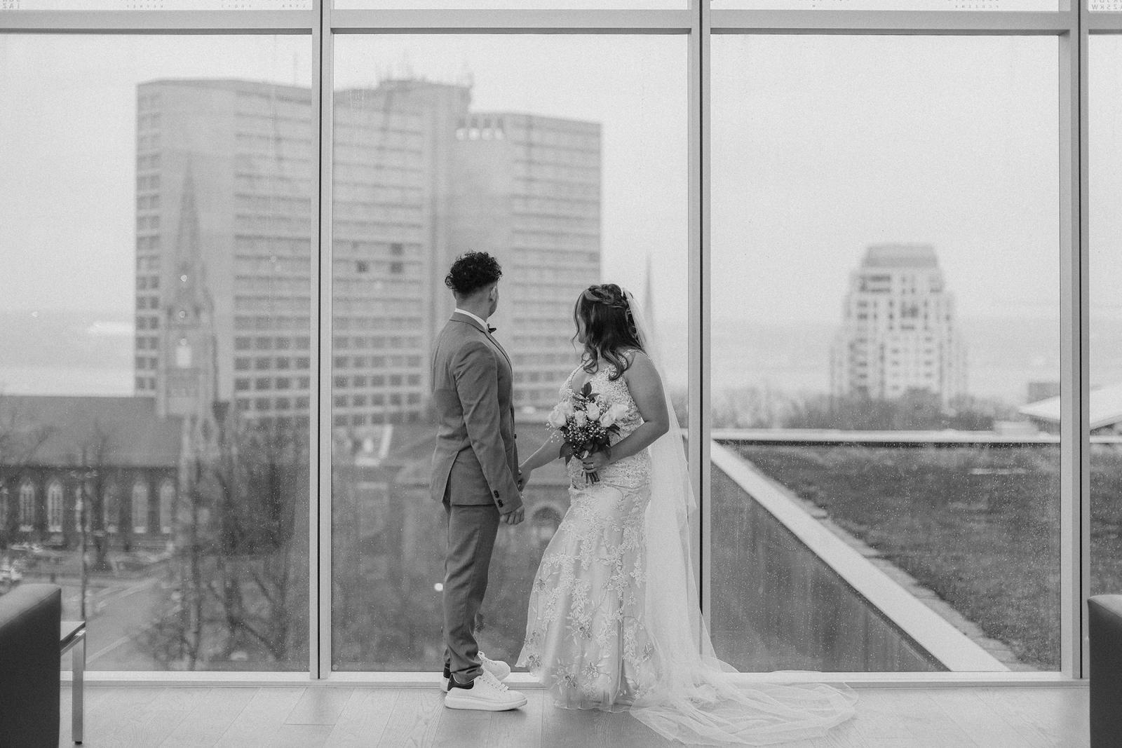Halifax library wedding photos maritme river