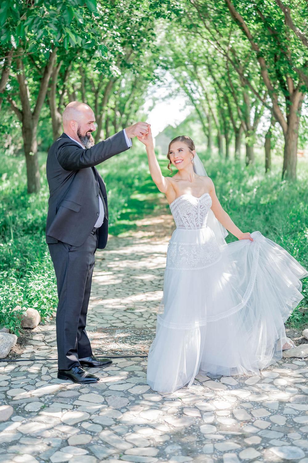 Featured Wedding: Cassandra & Cory’s Elegant Wildflower Wedding at The Coutts Centre
