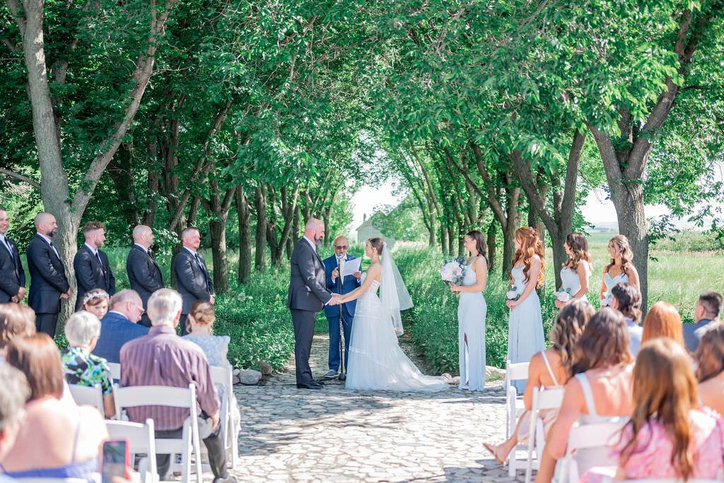Featured Wedding: Cassandra & Cory’s Elegant Wildflower Wedding at The Coutts Centre
