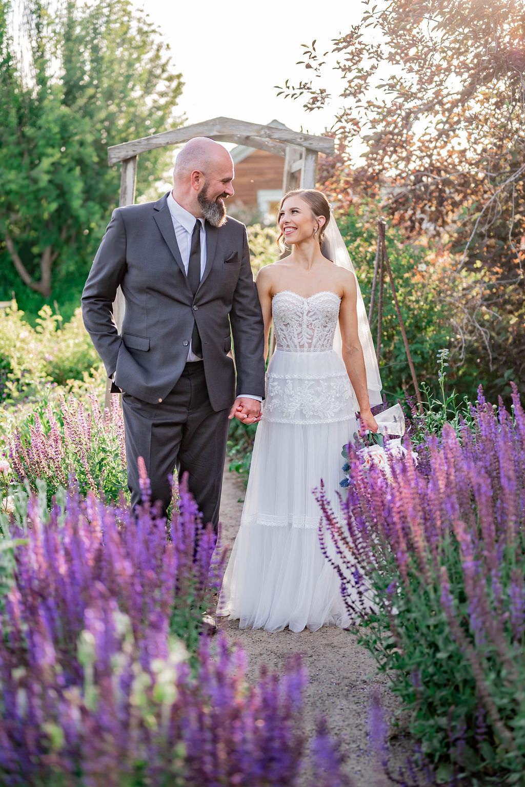 Featured Wedding: Cassandra & Cory’s Elegant Wildflower Wedding at The Coutts Centre