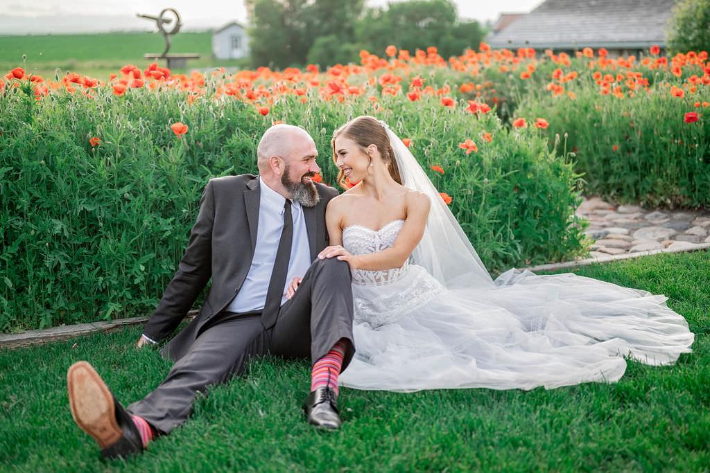 Featured Wedding: Cassandra & Cory’s Elegant Wildflower Wedding at The Coutts Centre