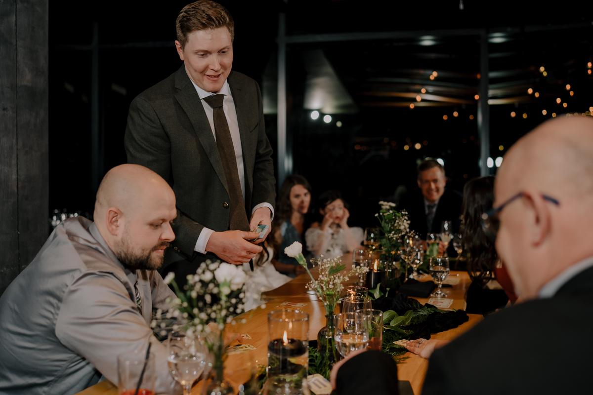 Featured Wedding: Into the Rain — Aly & Chris's Wild West Coast Wedding at Black Rock Resort