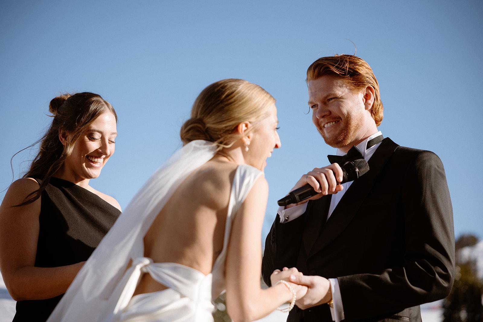 Featured Wedding: Heather & Sean's Ski Elopement at Banff Sunshine Village