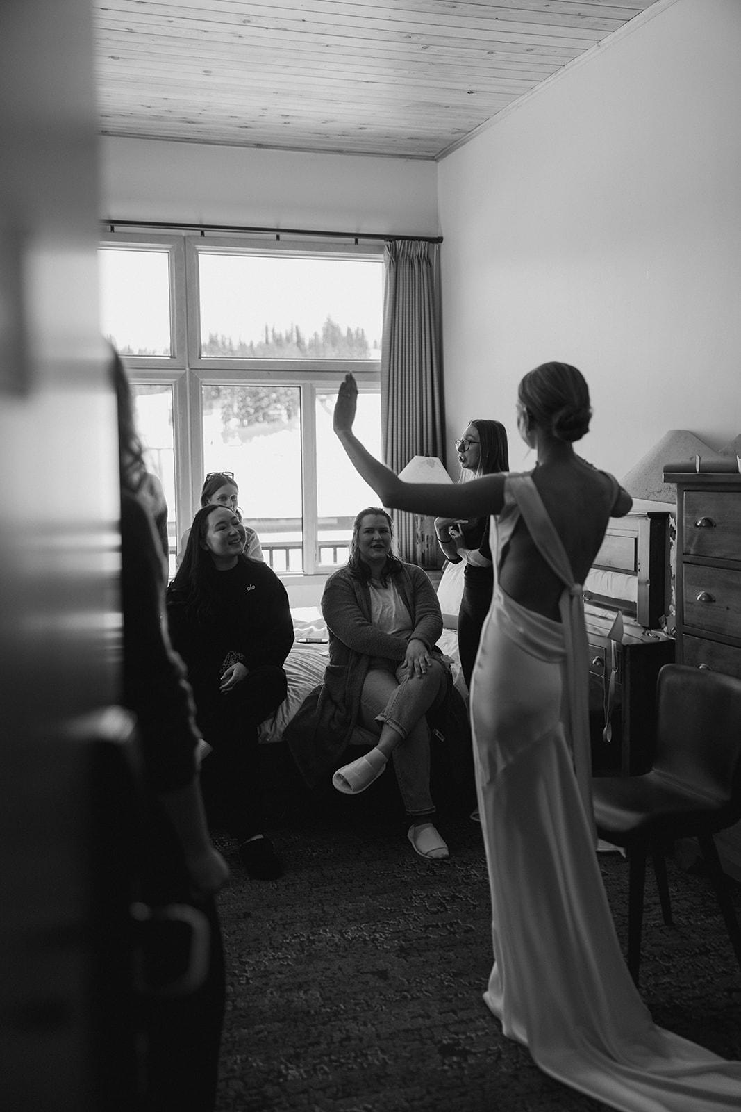 Featured Wedding: Heather & Sean's Ski Elopement at Banff Sunshine Village