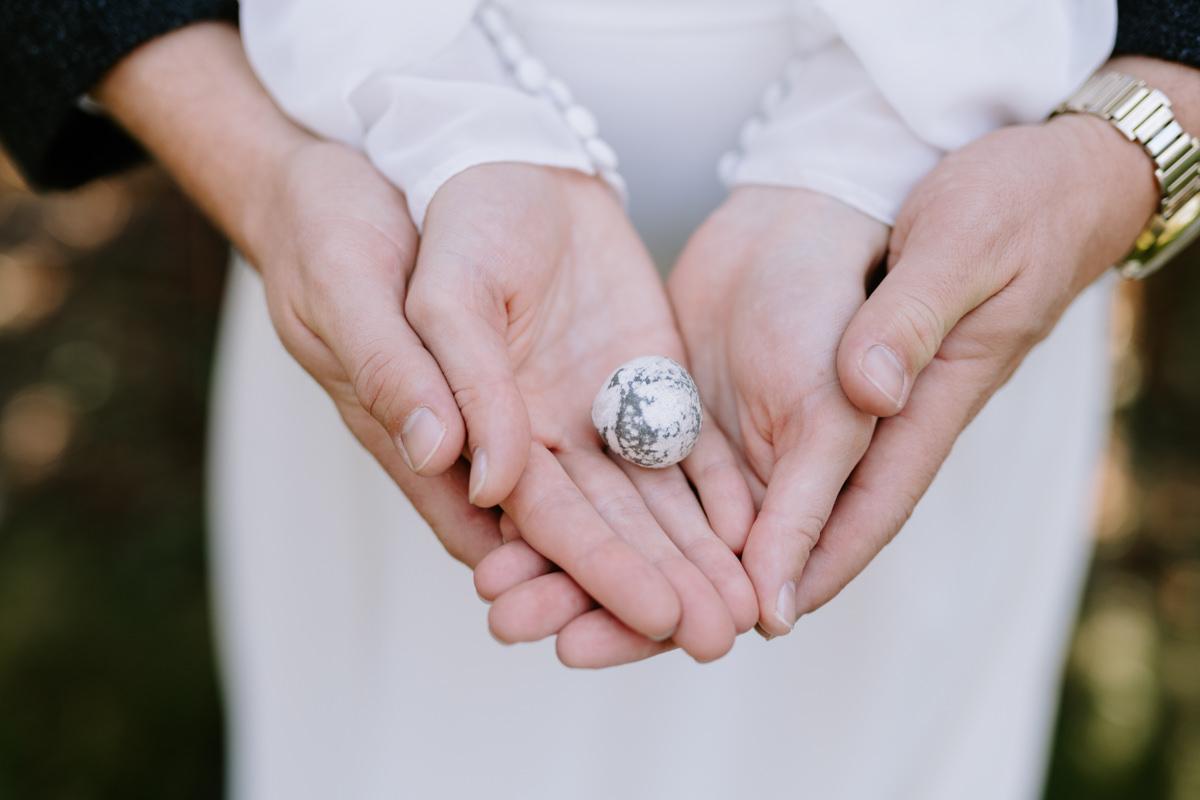The Pebble and the Penguin — Nicole & Peter's Intimate Garden Wedding at Rouge