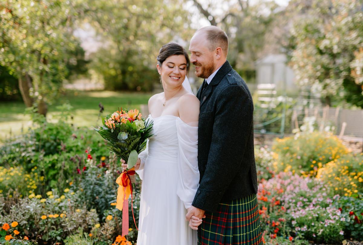 The Pebble and the Penguin — Nicole & Peter's Intimate Garden Wedding at Rouge