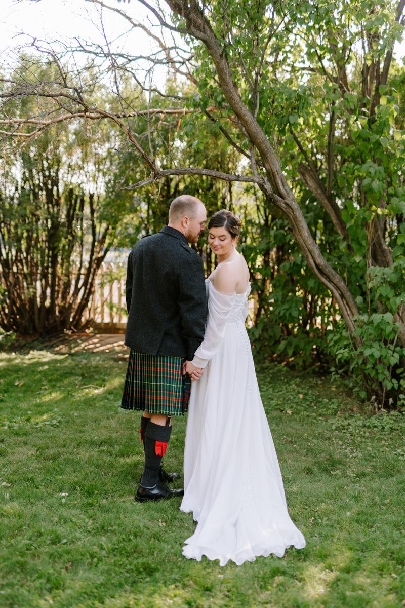 The Pebble and the Penguin — Nicole & Peter's Intimate Garden Wedding at Rouge