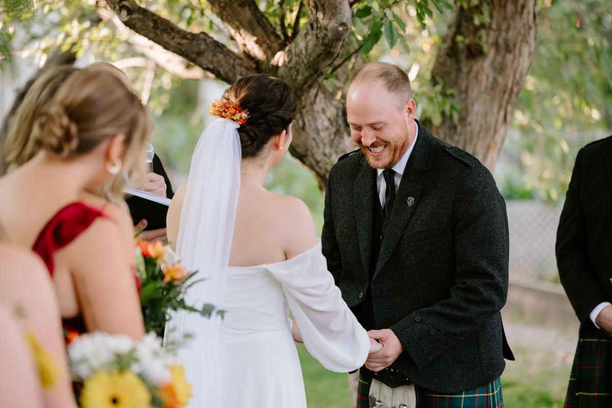 The Pebble and the Penguin — Nicole & Peter's Intimate Garden Wedding at Rouge