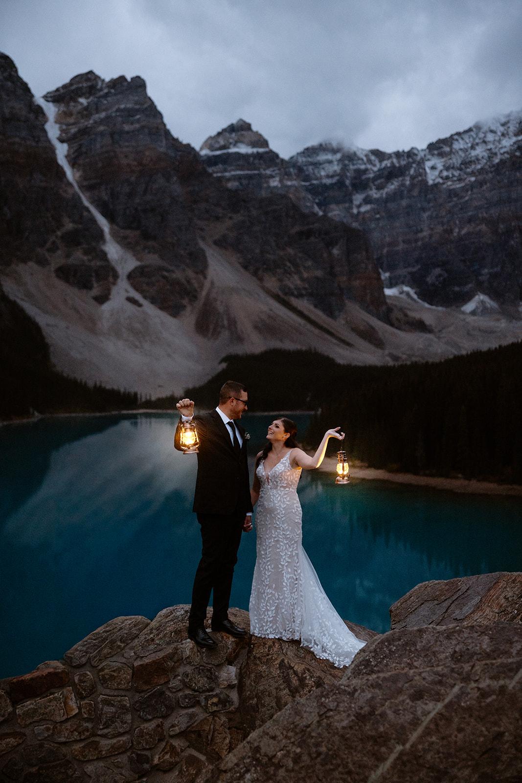 Featured Wedding | October 17, 2024 | Canmore & Moraine Lake, Alberta