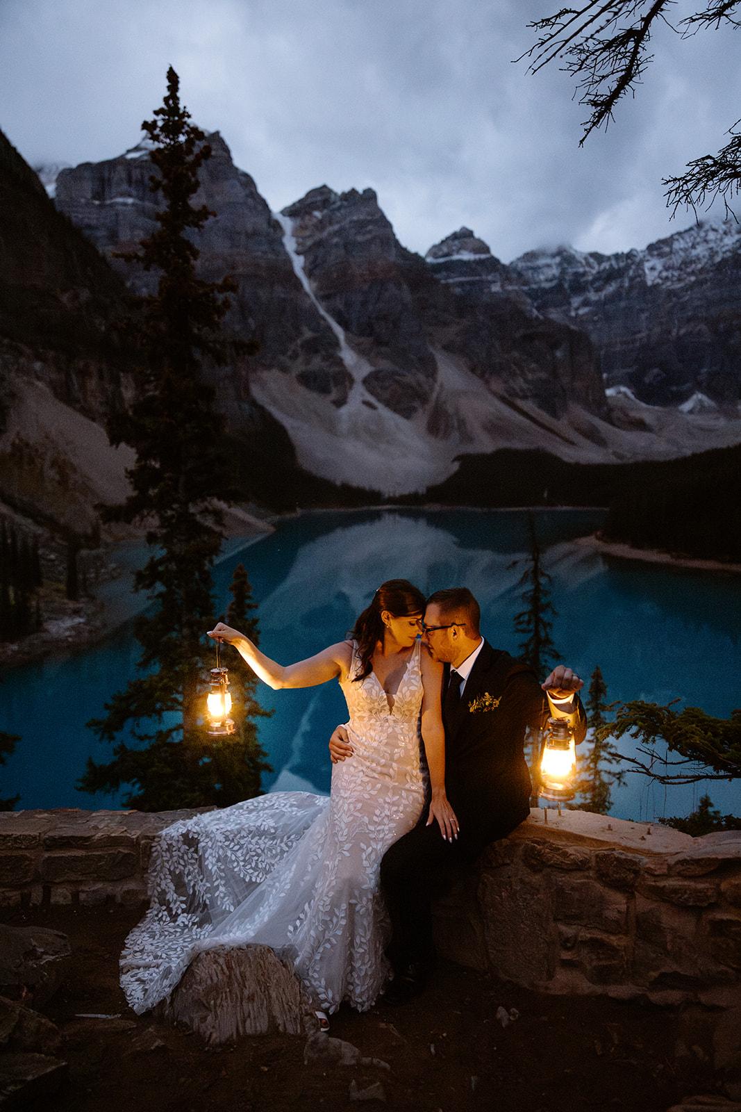 Featured Wedding | October 17, 2024 | Canmore & Moraine Lake, Alberta