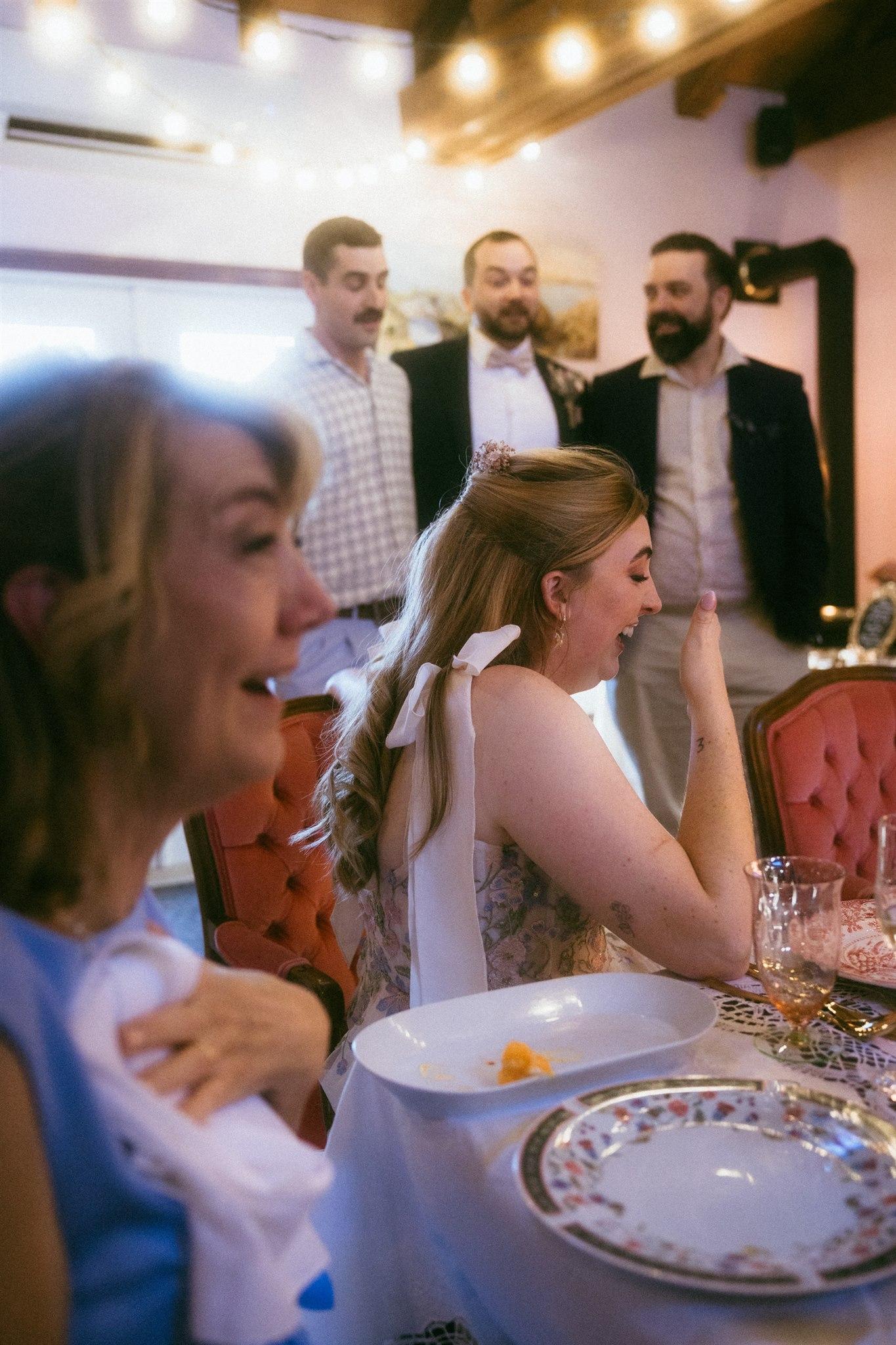 Featured Wedding: A Canoe, a Covered Bridge, and Build-Your-Own Sundaes