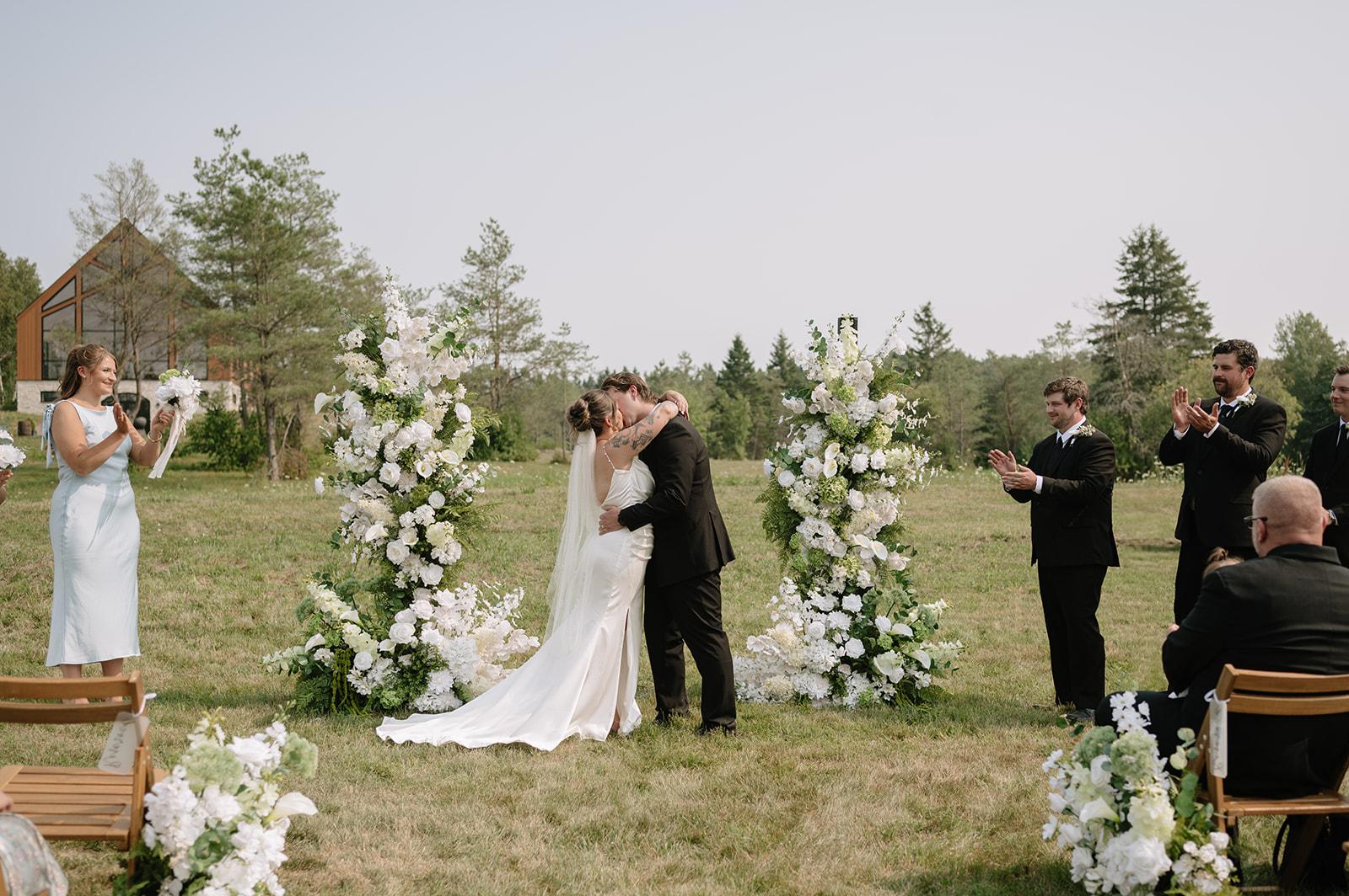 Bailley & Quinn's Luxury Summer Wedding at The Cidery at 51 Acres