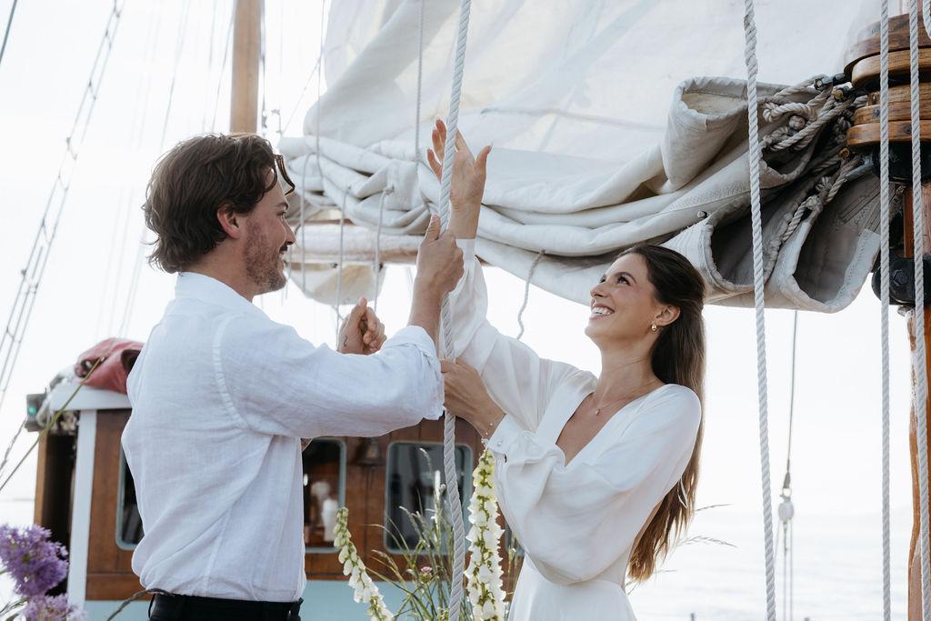 Sail Providence, the 1903 Tall Ship Where a BC Wedding Becomes a Voyage