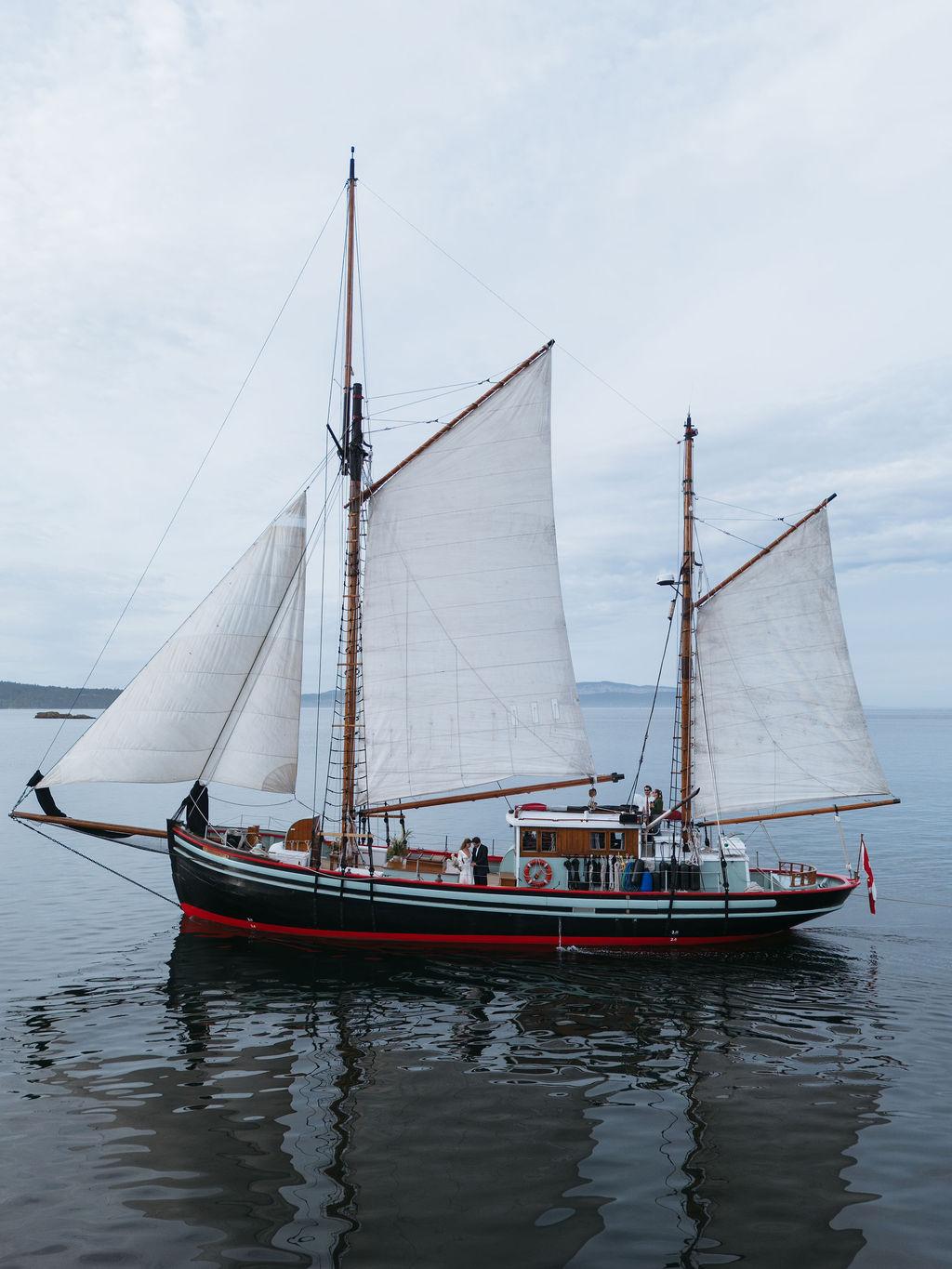 Sail Providence, the 1903 Tall Ship Where a BC Wedding Becomes a Voyage